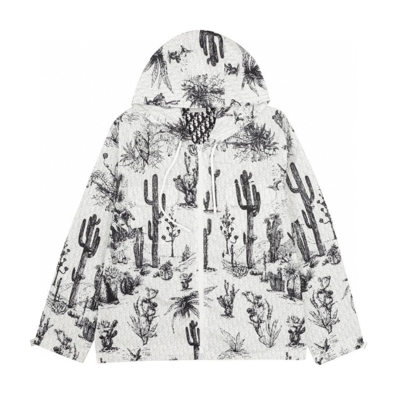 Dior Unisex Zipper Jacket
