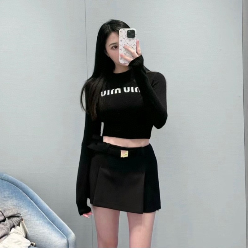 MiuMiu Cashmere Knit Shirt