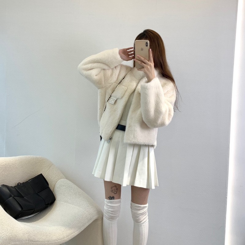 Fendi Mink Hair Short Jacket