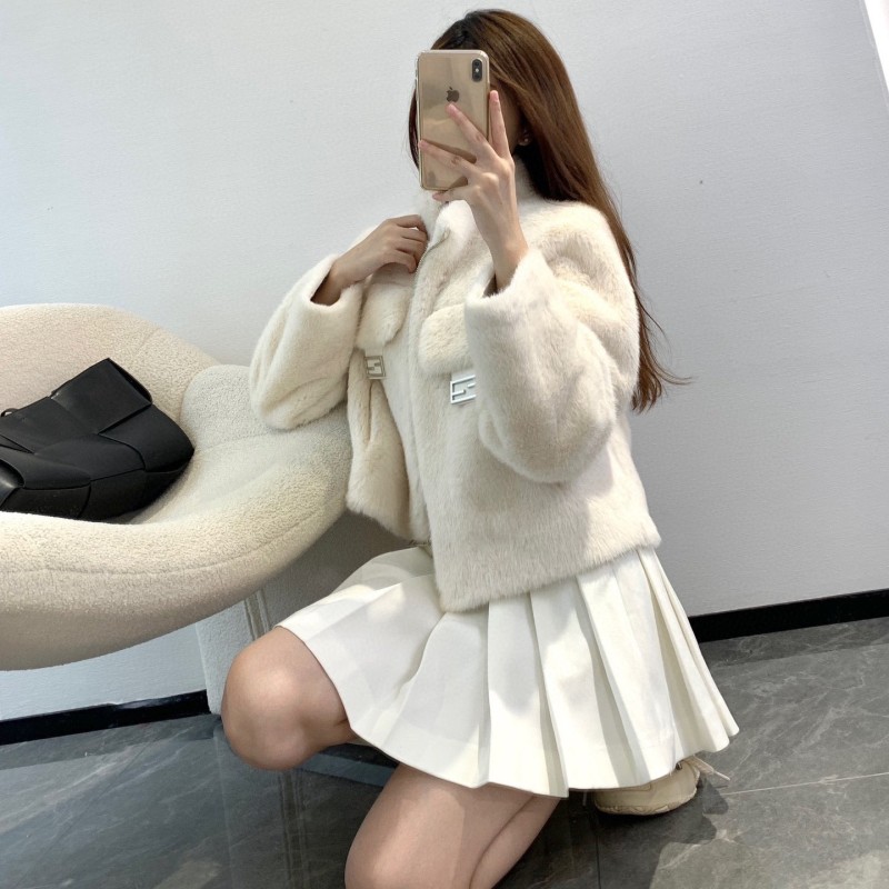 Fendi Mink Hair Short Jacket