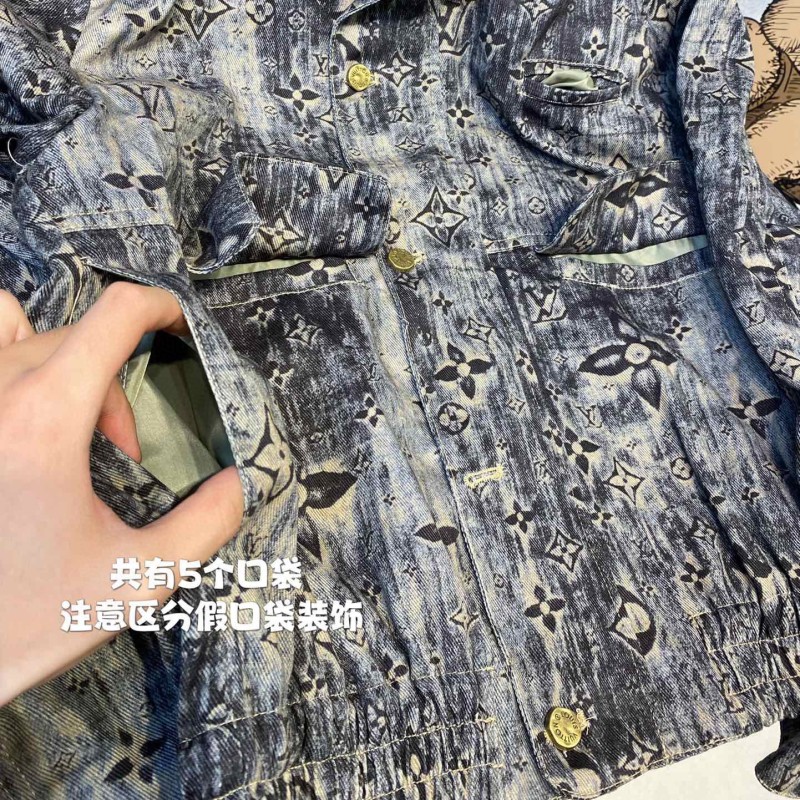 LV Unisex Denim Jacket