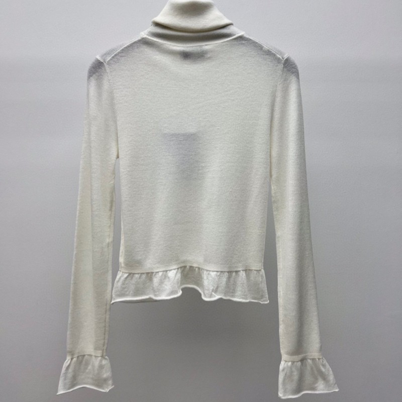 Chanel Turtleneck Long Sleeves Shirt