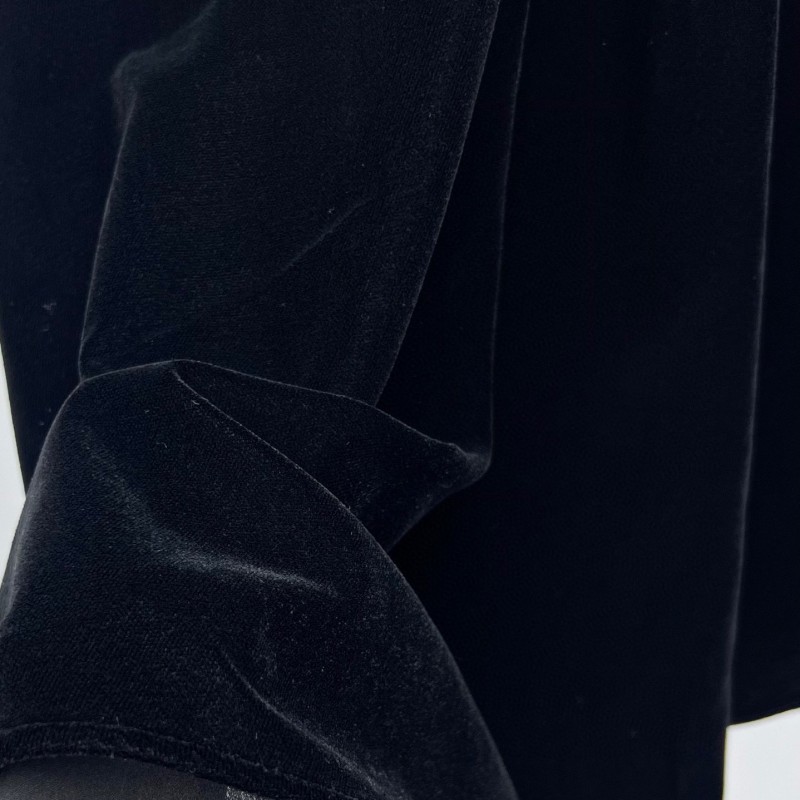 MiuMiu Velvet Shirt Dress