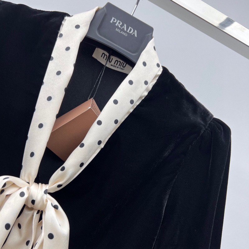 MiuMiu Velvet Shirt