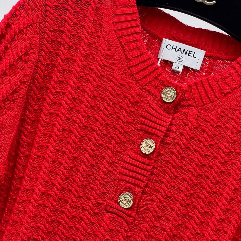 Chanel Knit Tee / Long Sleeves Tee / Cardigan