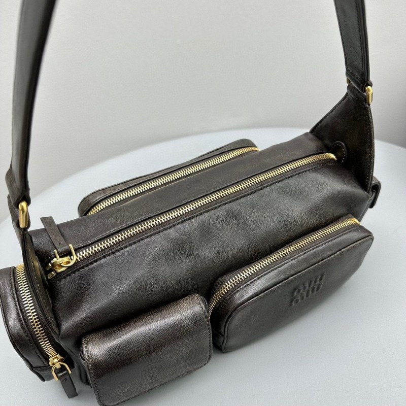 MiuMiu Nappa Pocket Hobo