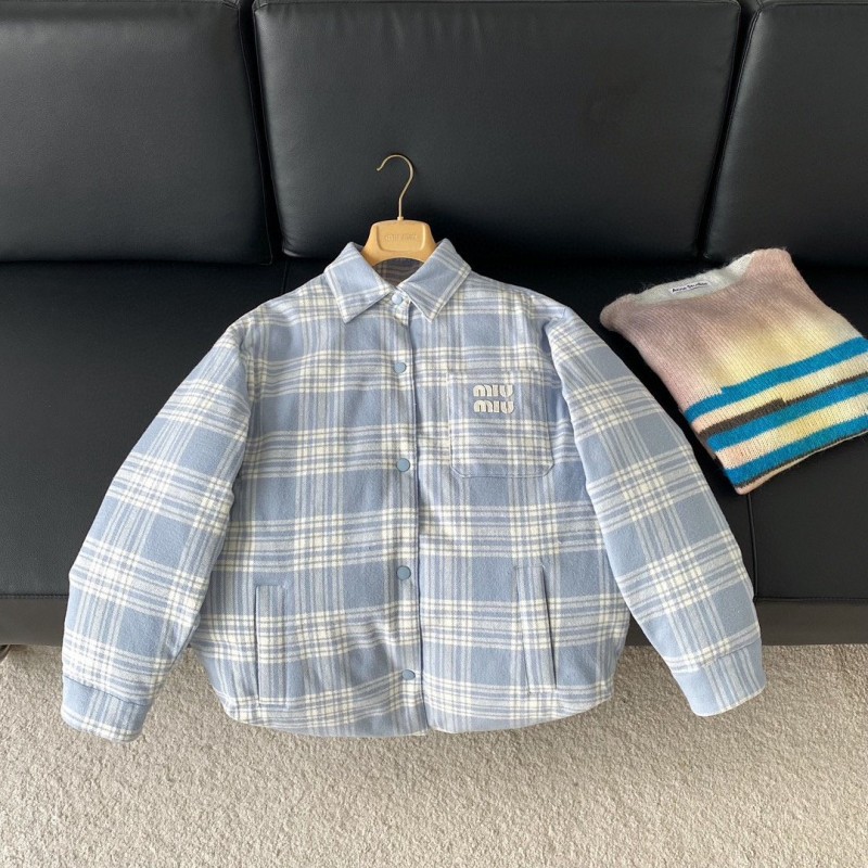 MiuMiu Unisex Cotton Down Jacket