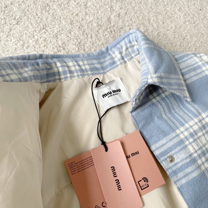 MiuMiu Unisex Cotton Down Jacket