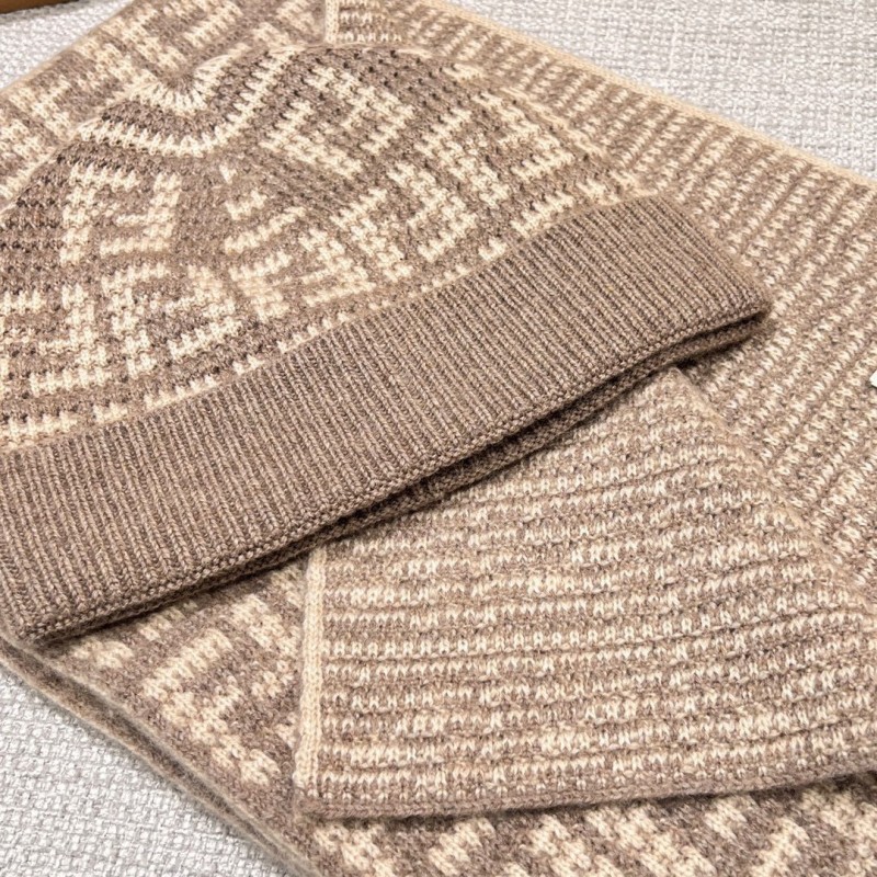 Fendi Scarf / Beanie Hat