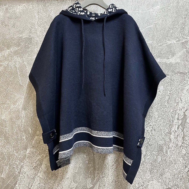 Dior Reversible Cashmere Cloak