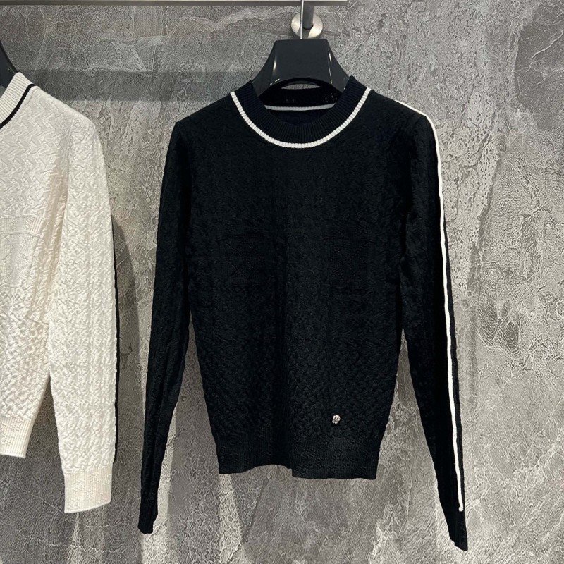 Chanel Knit Long Sleeves Shirt