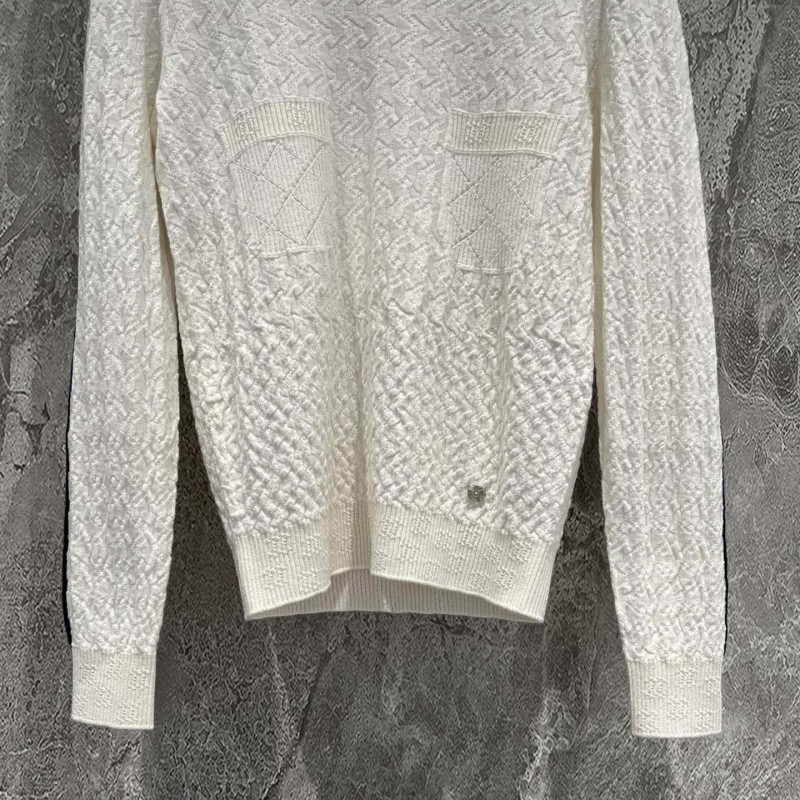 Chanel Knit Long Sleeves Shirt