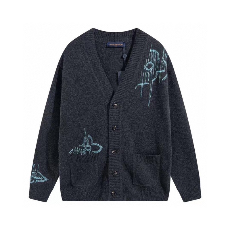 LV Unisex Wool Cardigan