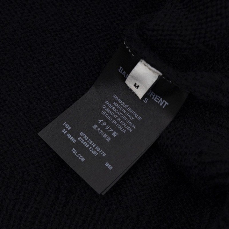 YSL Unisex Mohair Sweater