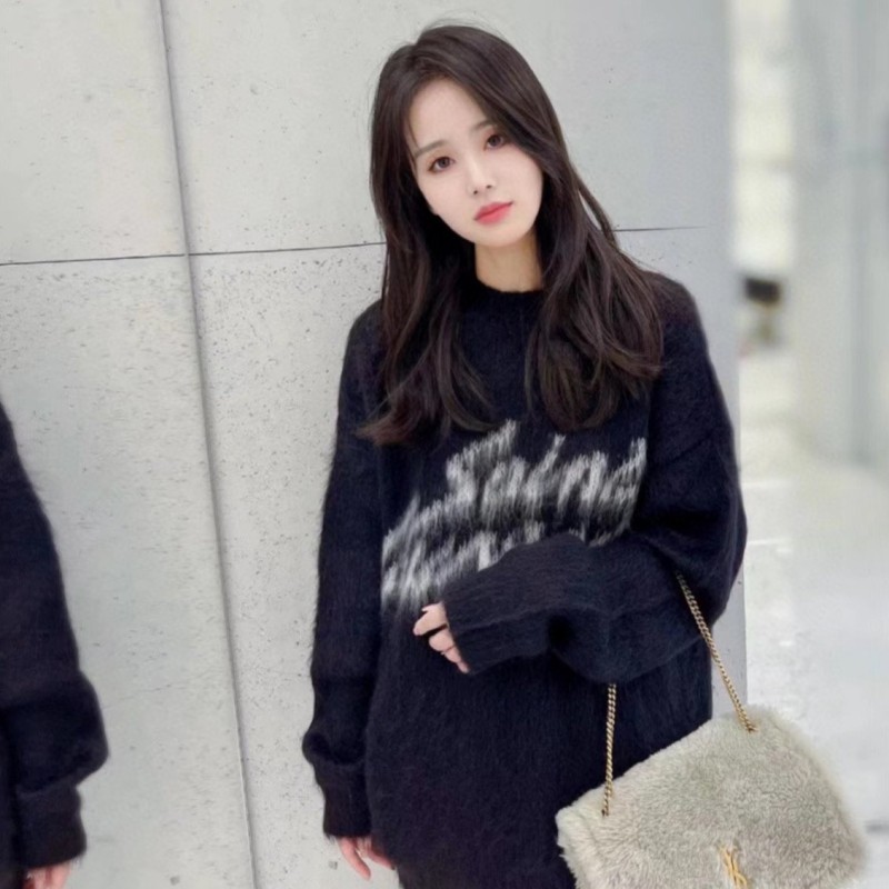 YSL Unisex Mohair Sweater