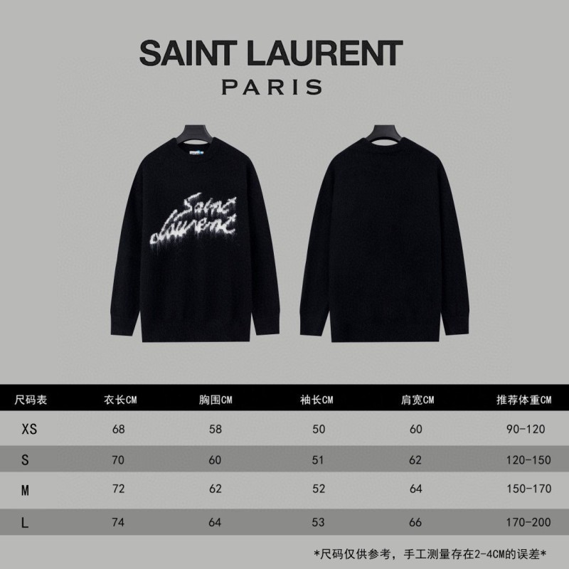 YSL Unisex Mohair Sweater