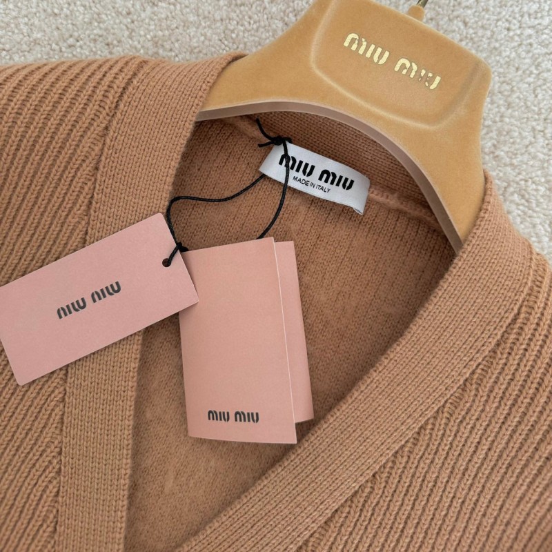 MiuMiu Cashmere Knit Cardigan