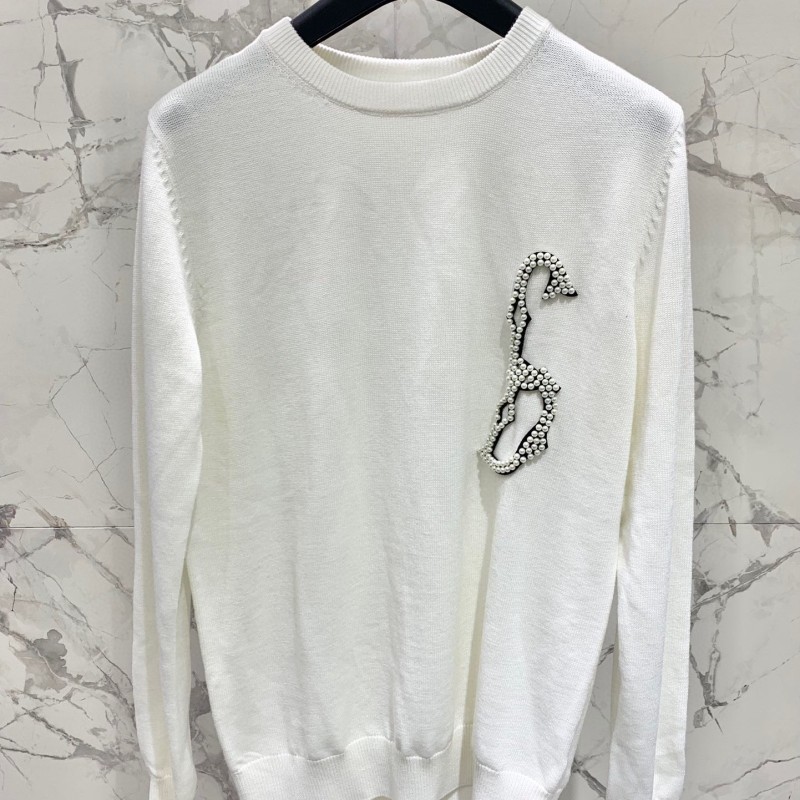 Dior Unisex Knit Wool Shirt
