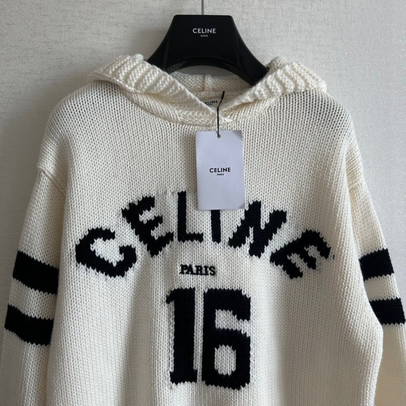 Celine Unisex Wool Hoodie