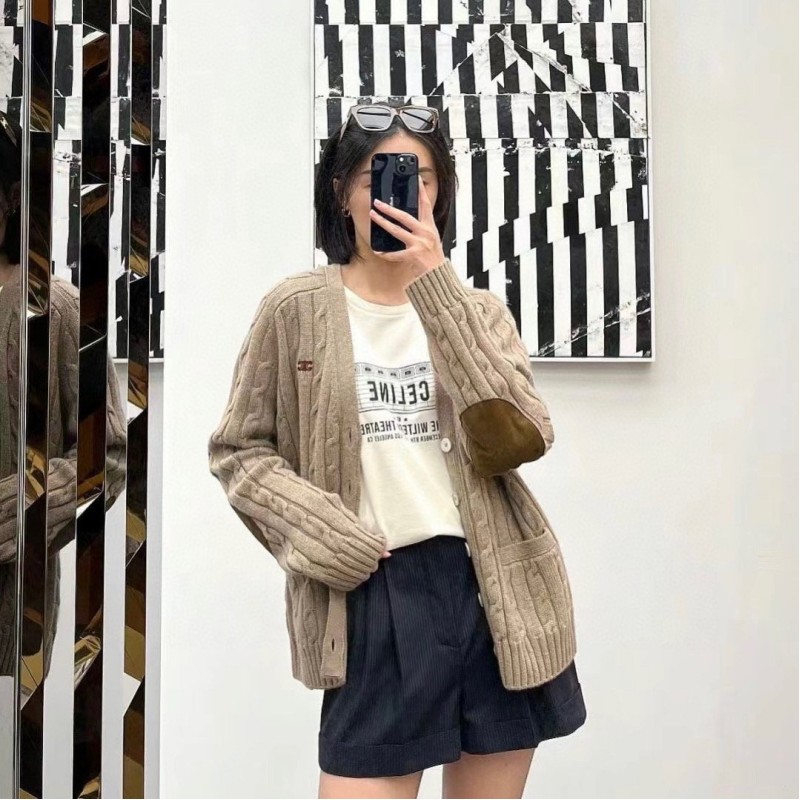 Celine Unisex Cashmere Cardigan