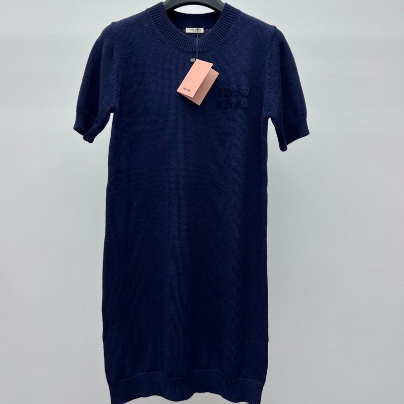 MiuMiu Wool Shirt Dress