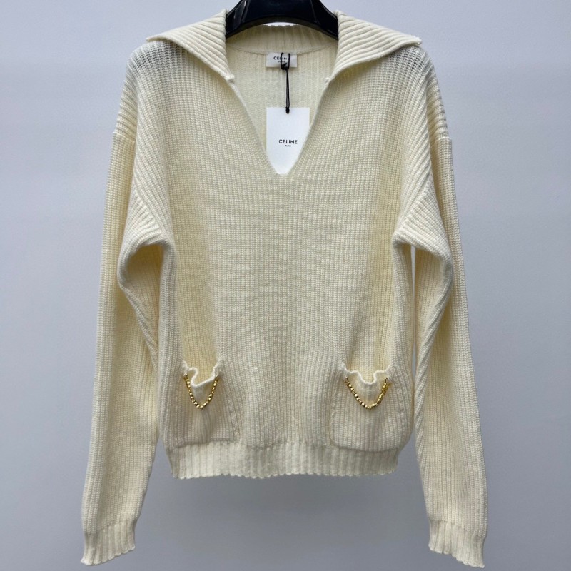 Celine Knit Long Sleeves Shirt