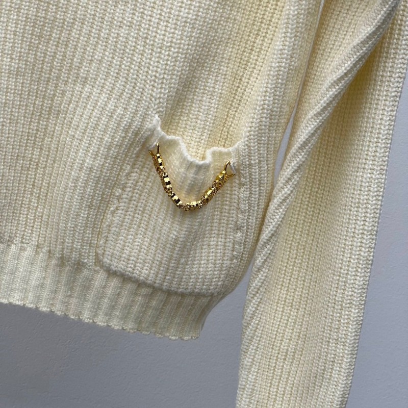 Celine Knit Long Sleeves Shirt