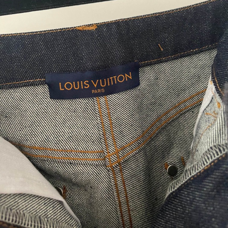 Lv Denim Shorts