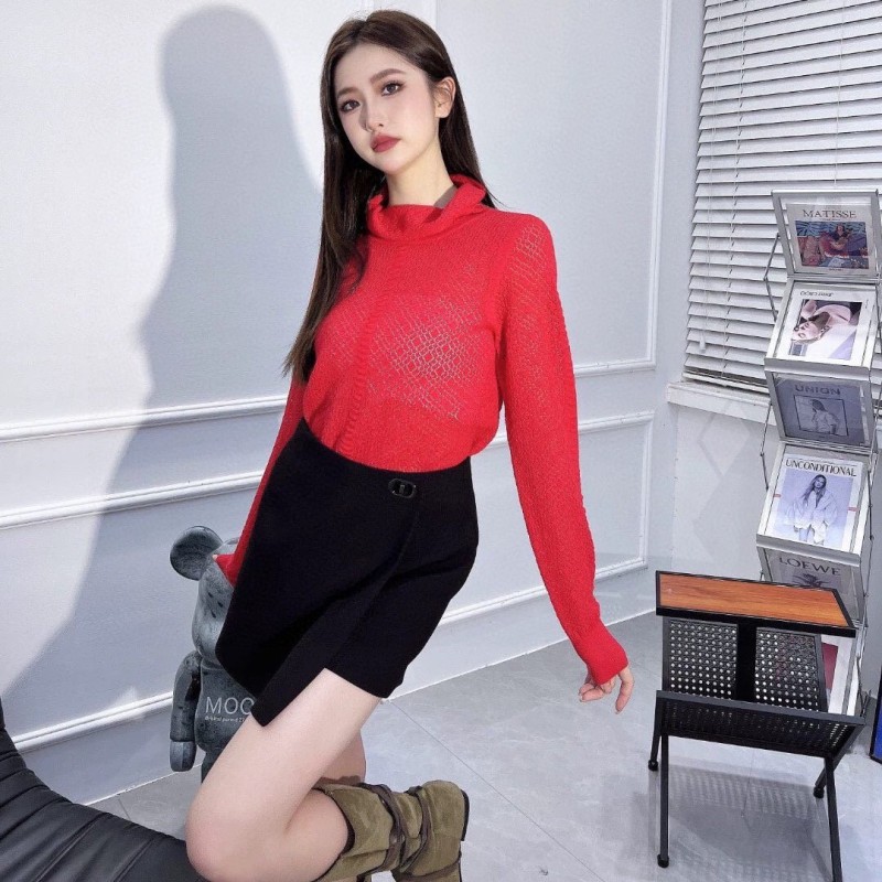 Chanel Turtleneck Long Sleeves Shirt