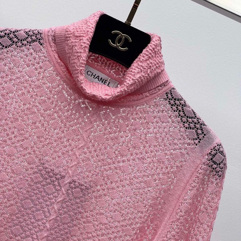 Chanel Turtleneck Long Sleeves Shirt
