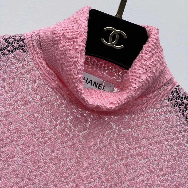 Chanel Turtleneck Long Sleeves Shirt