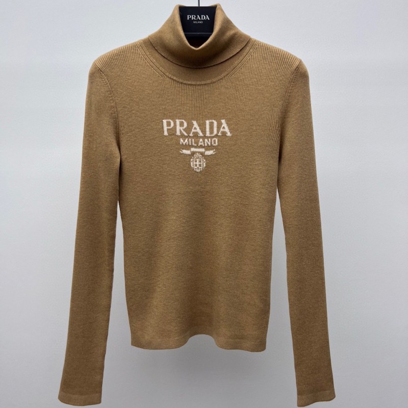 Prada Turtleneck Long Sleeves Shirt