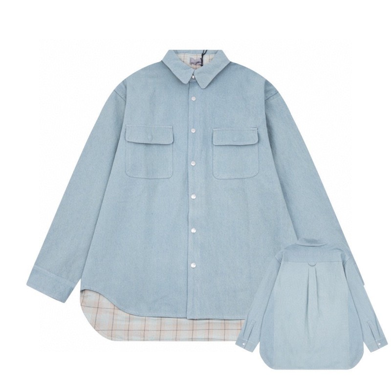 Dior Unisex Reversible Denim Jacket