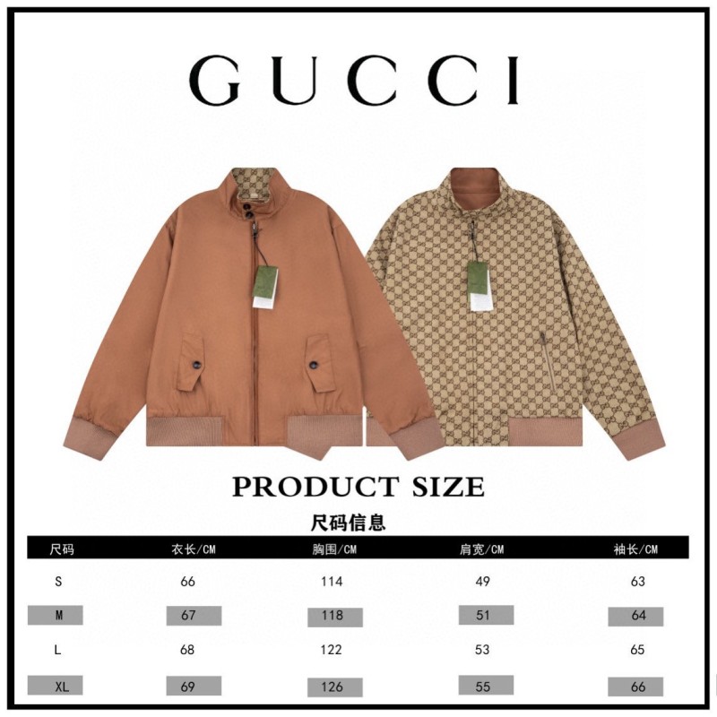 Gucci Unisex Reversible Jacket