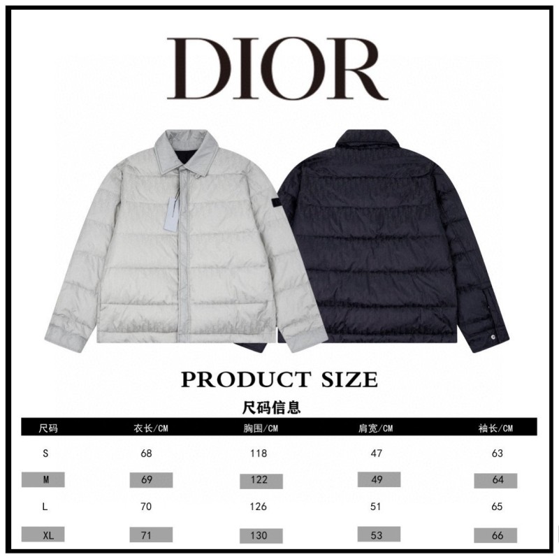 Dior Unisex Down Jacket