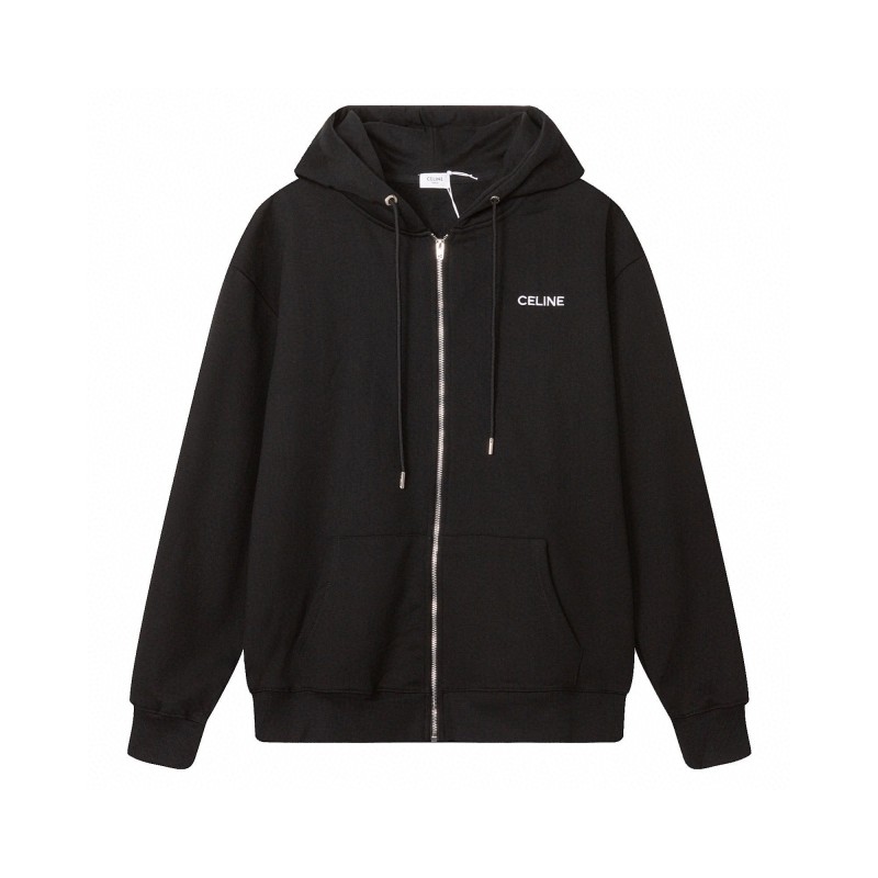Celine Unisex Zipper Hoodie