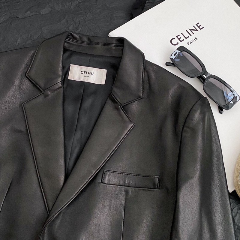 Celine Leather Jacket