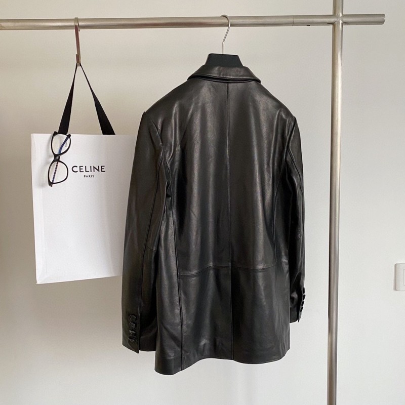 Celine Leather Jacket