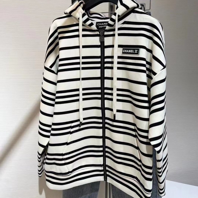 Chanel Zipper Hoodie