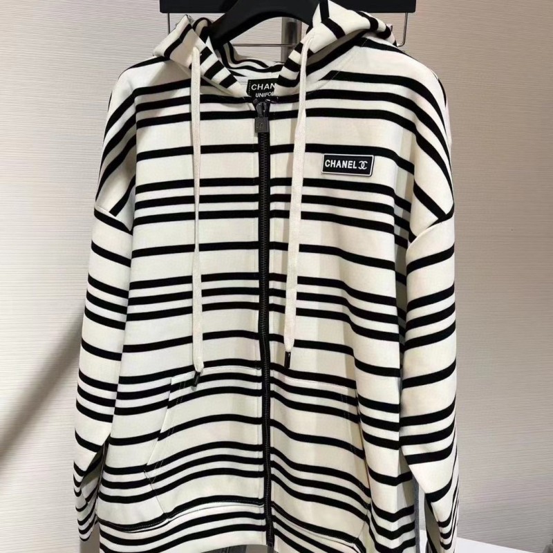 Chanel Zipper Hoodie