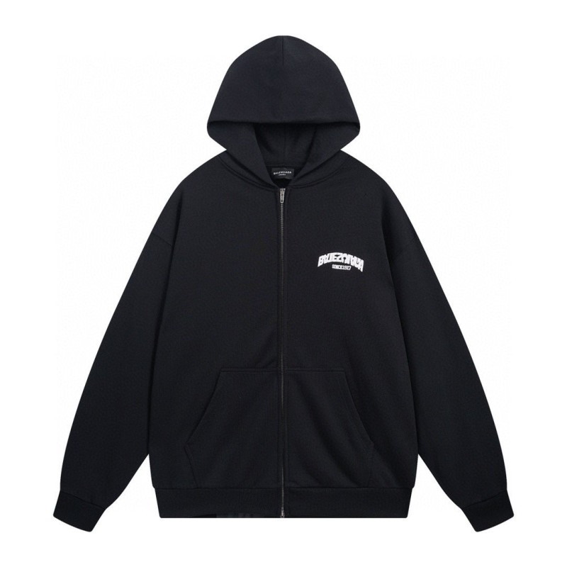 Balenciaga Unisex Zipper Hoodie