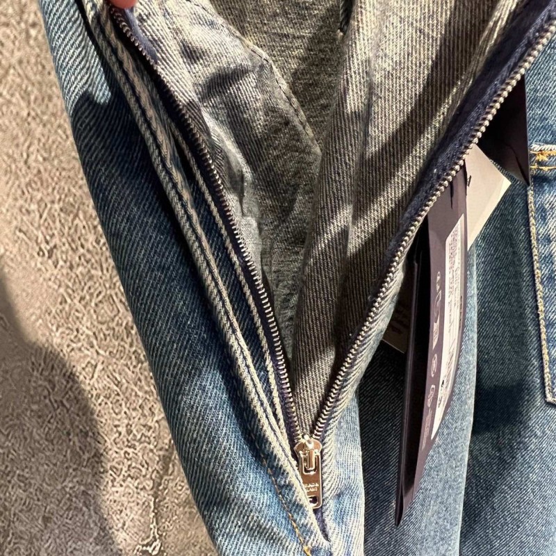 Prada Denim Long Jumpsuit 