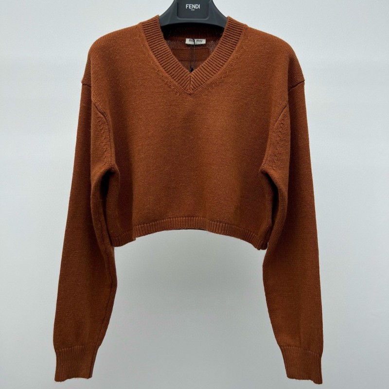 MiuMiu Cashmere Short Sweater
