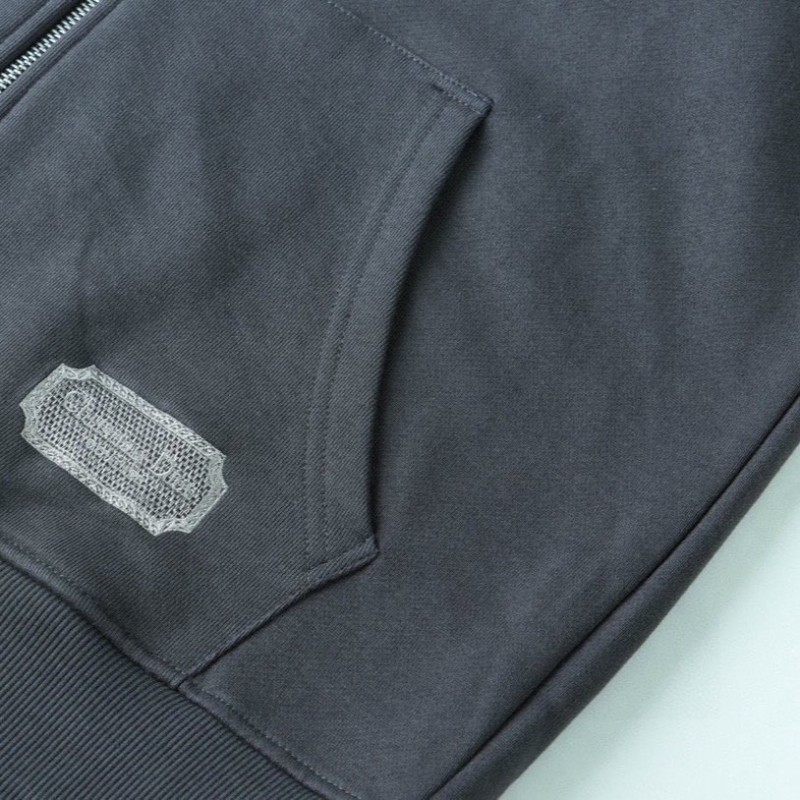 Dior Unisex Zipper Hoodie