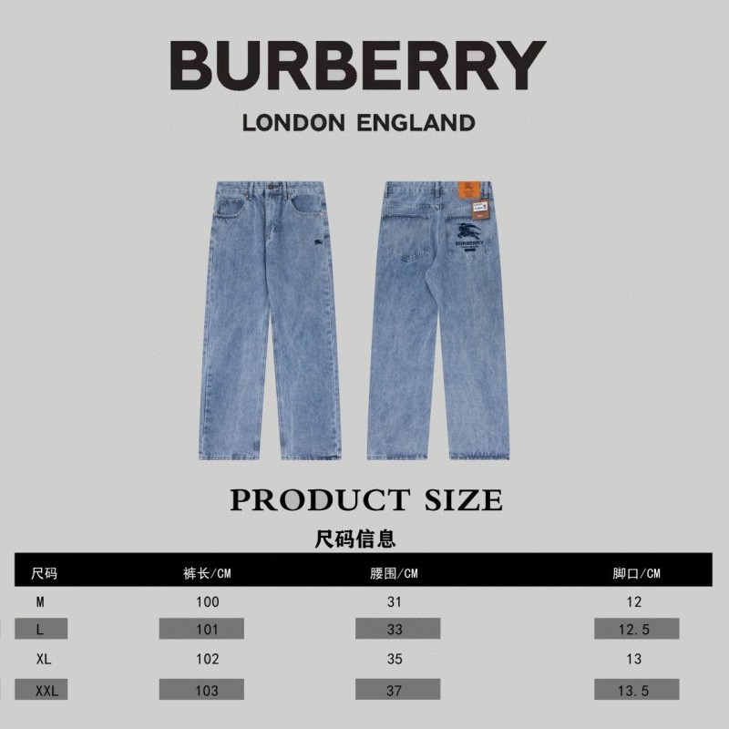 Burberry Unisex Jeans