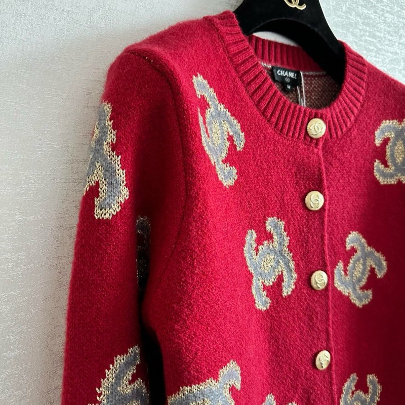 Chanel Long Sleeves Cardigan