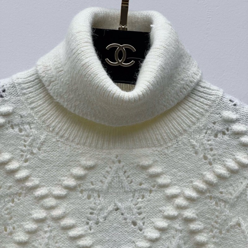 Chanel Wool Turtleneck Sweater