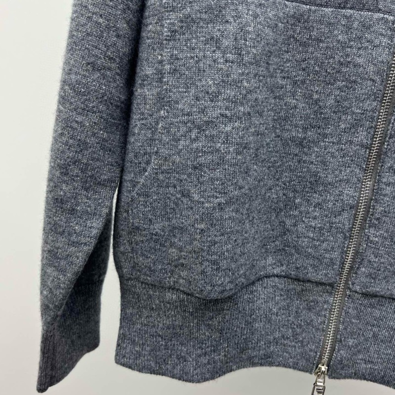 Fendi Unisex Zipper Hoodie