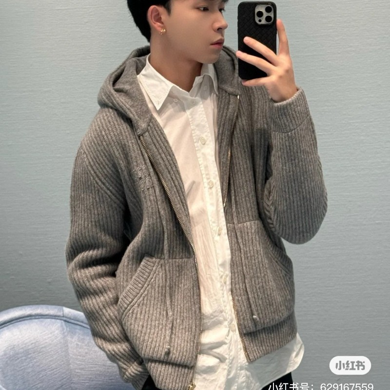 MiuMiu Wool Zipper Hoodie