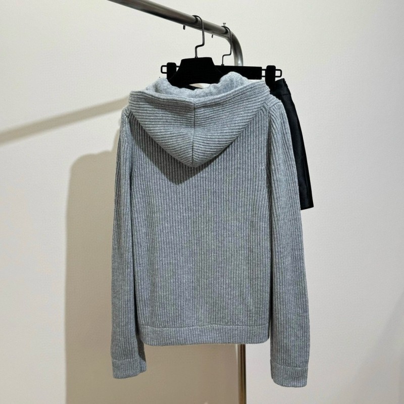 MiuMiu Wool Zipper Hoodie
